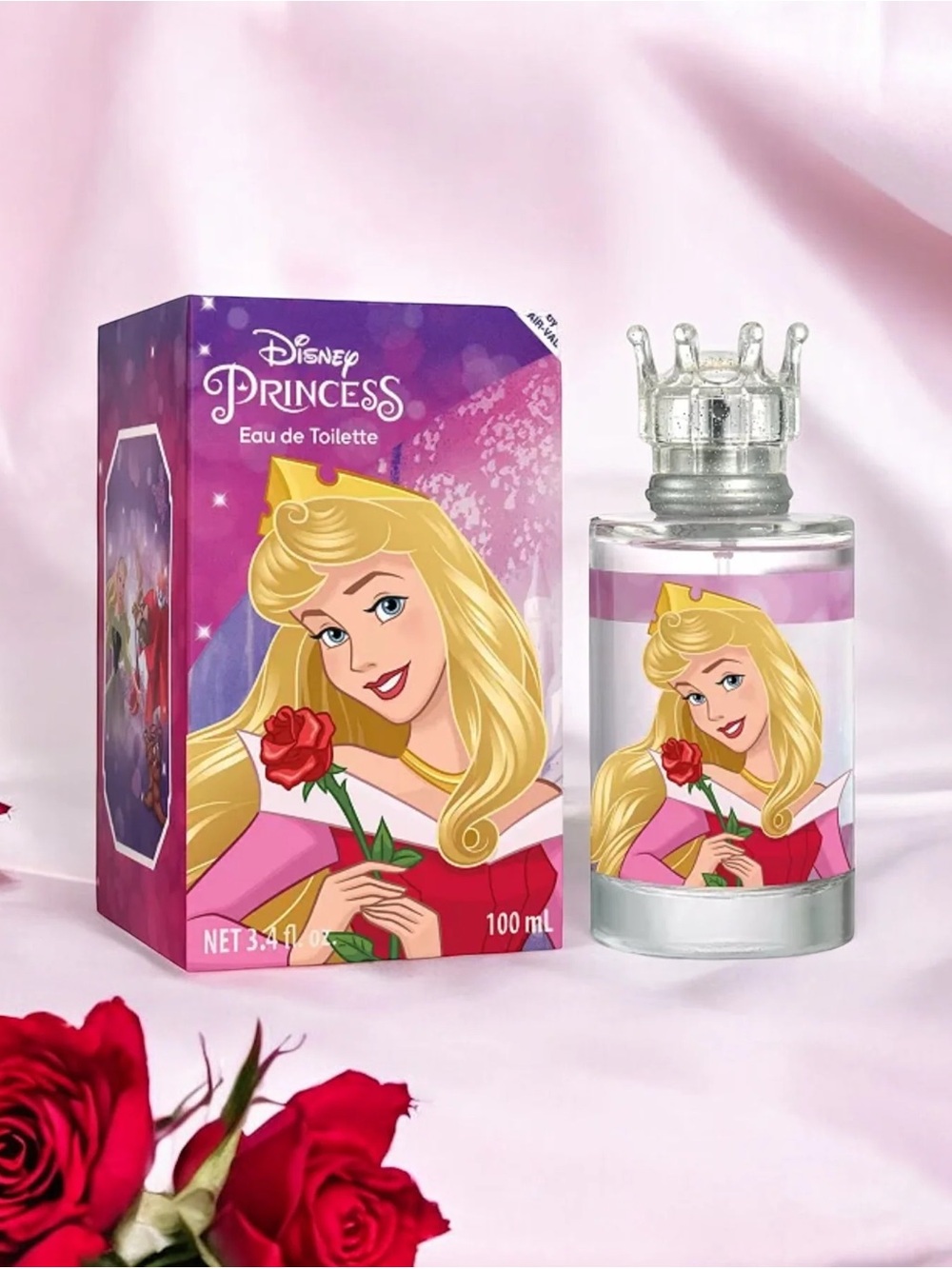 Disney Princess Perfume Bottle – Pink & Purple Packaging
